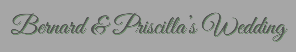 bernardwedspriscilla